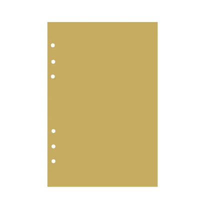 45 Pieces A5 A6 A7 6ring Loose Leaf Notebook Refill Binder Inner Page Budget Weekly Monthly To Do Line Dot Grid Paper Station