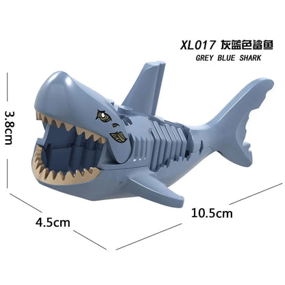 Movie Series Animal Big Dinosaur Building Block Monster Mini Animation Action Figures Model King Toy Children's Gifts - 15