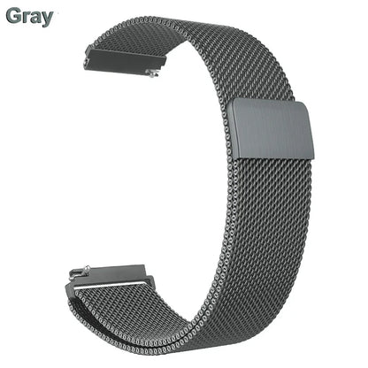 18mm 20mm 22mm Metal Strap For Garmin Vivoactive 3 4 4s 5 6 Band Watch Venu 2 2s 3s SQ Bracelet Venu 4 41mm 45mm Milanese Loo