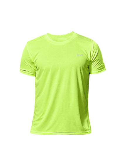 Running Shirts Soccer Shirts Men's Jersey Sportswear Mens Jogging T-Shirts Quick Dry Compression Sport T-Shirt Fitness Gym - 