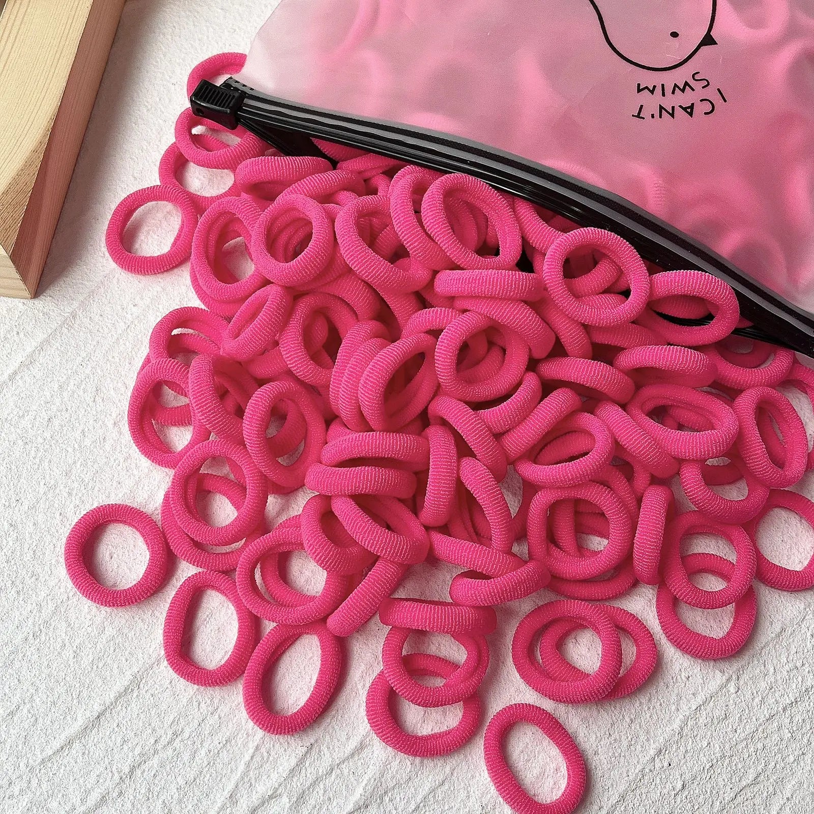 20/50pcs Kids Elastic Hair Bands Girls Sweets Scrunchie Rubber Band for Children Hair Ties Clips Headband Baby Hair Accessori