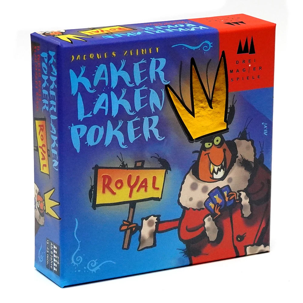 Kakerlaken Poker Royal Card Game Bluffing Fun Family Game Gameplay Engaging Card Play Competitive Fun Kakerlaken Poker Royal