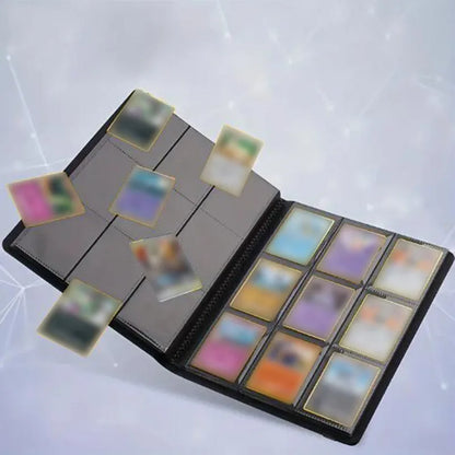 1Pc Card Binder 160/360/480 Trading Card Holder Book Durable Side Loading Card Book With Gaming Cards PP Cover Binder For Car