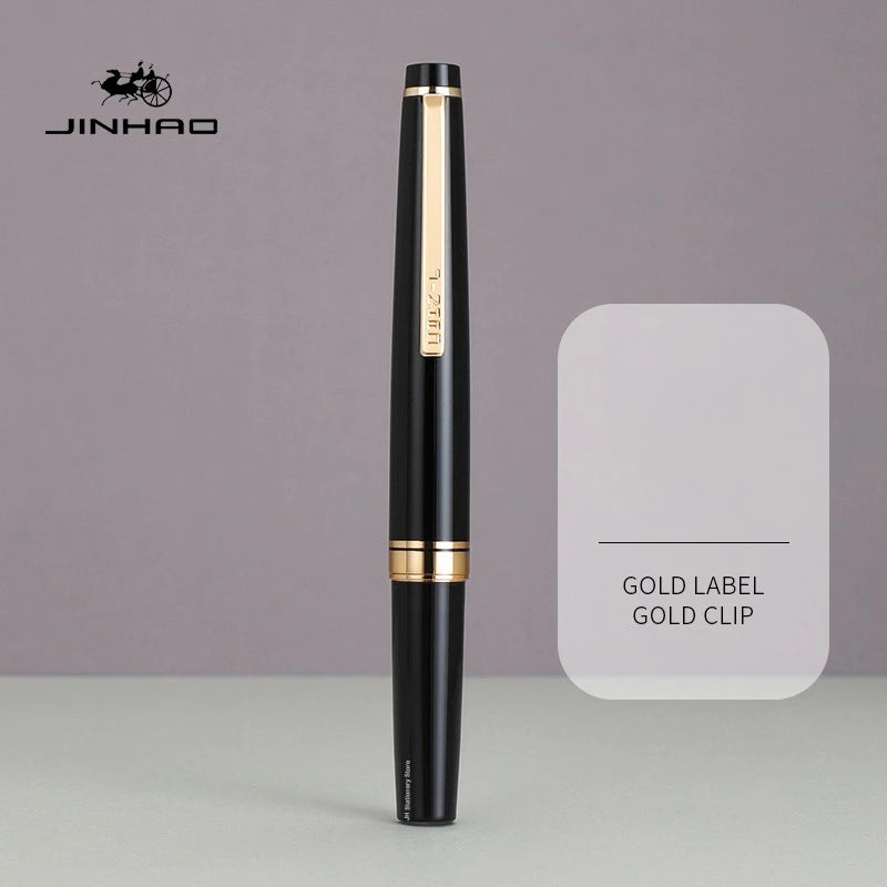 JINHAO 59 Fountain Pen EF F Hooded Nib Luxury Elegant Fountain Pens calligraphy Pens PK 80 School Office Supplies Stationery 