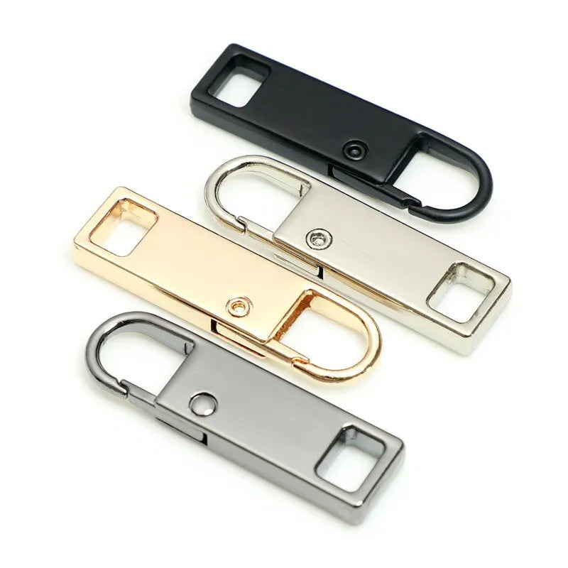 4pcs/8pcs Detachable Zipper Pull, Multi Color Replacement Zipper Accs For Jeans & Backpack, Sewing Tools - 4PCs