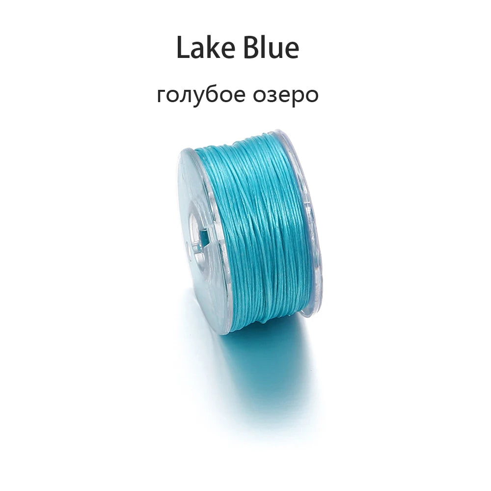 50Yards Nylon Bead Thread Nonelastic Beading Threads Seed Beads Cord Thread for DIY Bracelets Necklace Jewelry Making Supplie