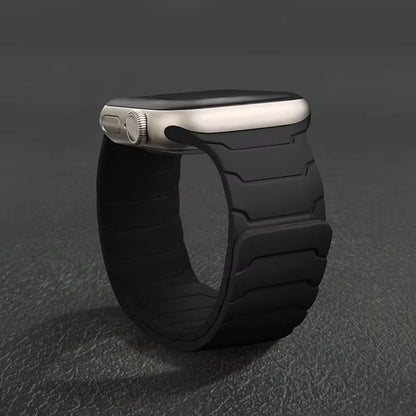 Silicone Magnetic Strap for Apple watch Bands 44mm 40mm 41mm 42mm 46mm 45mm 49mm correa iWatch Series 11 10 SE3 9 8 7 6 Ultra