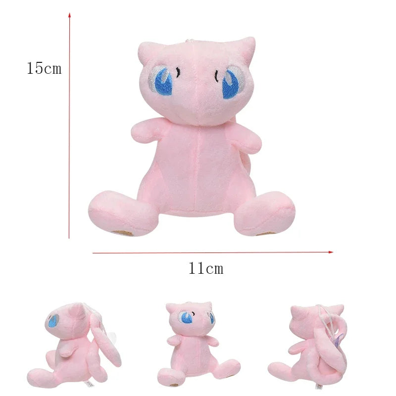 Pokemon Mew Plush Doll Kawaii Cartoon Go dex Mew Plush Toys Soft Stuffed Kawaii Anime Doll Pillow Birthday Gift For Kids - Me