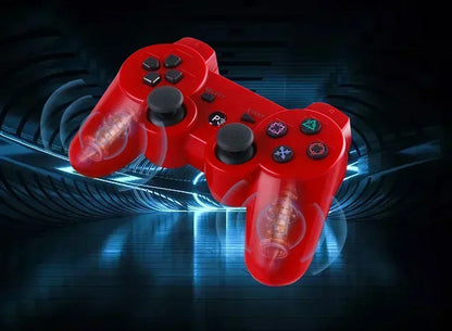 Bluetooth PS3 wireless gamepad gamepad vibration neutral wireless environmental protection ABS material snowflake button Perf