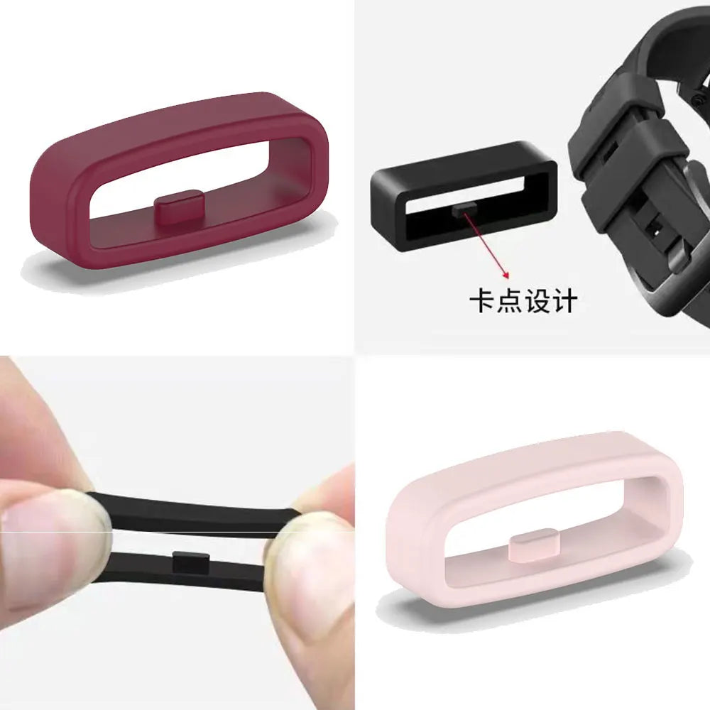 18/20/22/26mm Watchband Loops Ring Locker Security Holder For Garmin Fenix 7X 6S 6X 6 7 Pro 5X 5S 5 5 Plus Vivoactive 3 4 4S