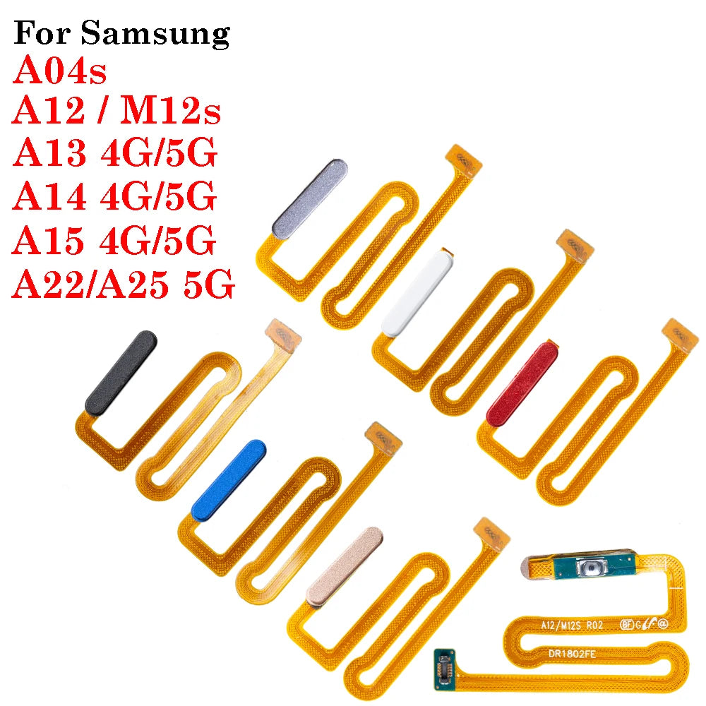 New Power Switch ON OFF Button Side Key Flex Cable For Samsung A12 A125 A127 A13 A135F A136B A14 A15 M12S A04s A22 A23 A25 4G