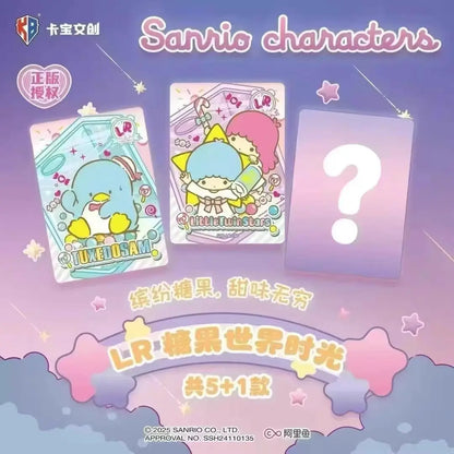 Original Box Card Sanrio Cute Anime Genuine Authorization Party Plan Characters Kuromi Kitty Melody Collection Birthday Gift