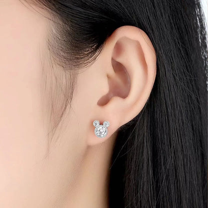 New 925 Sterling Silver Earrings for Women Fashion Jewelry Wedding Engagement Party Gifts