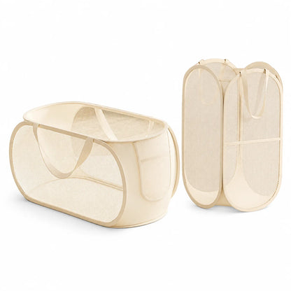 Children's Toys Storage Basket Large Capacity Laundry Basket Multifunctional Children's Dolls Breathable Storage Basket Mesh 