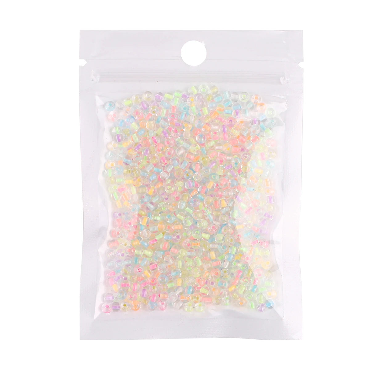 2/3/4mm Glass Luminous Beads (Glow-in-The-Night Seed Beads) - DIY Jewelry Making(Necklace/Bracelet)Handmade Accessories 11g/B