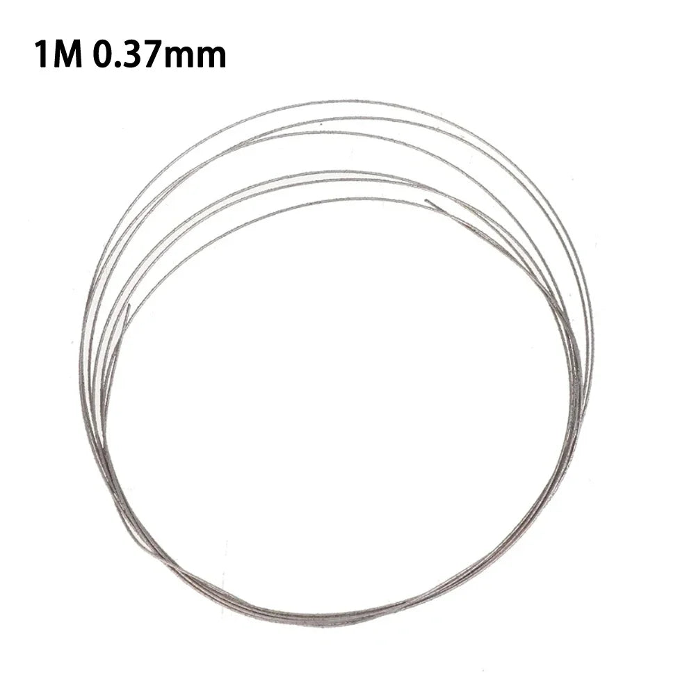 Superfine Diamond Cutting Wire 1m DIY Tool Coping Saw Blades Jade Metal Marble Granite Stone Glass Wood Jewelry Wire Saw Cutt