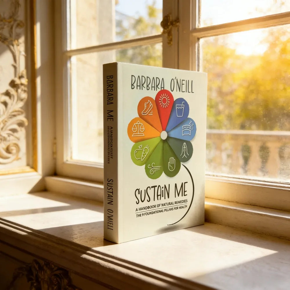 Sustain Me English Paperback by Barbara O'Neill 9 Foundational Pillars for Health Natural Holistic Wellness Guide Book