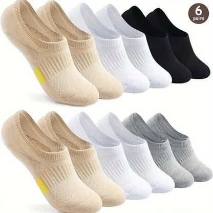 5 Pairs Women Cartoon Patterned Socks Trendy Versatile Breathable Sweat Wicking Deodorizing Antibacterial Comfortable Socks -