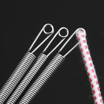 1/10Pcs Rope Threading Tool Bendable Spring Drawstring Threader Clip Drawstring Thread Multi Functional DIY Sewing Accessorie
