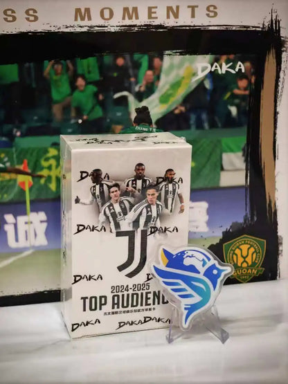 Daka 2025-2026 Trading Cards Top Audience Machester Cuty Juventus Ac Milan Internazionale Milano Football Star Official Box G