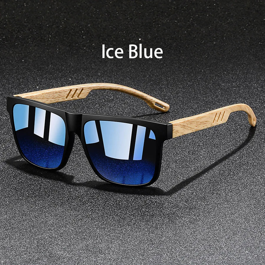 Fashion Vintage Square Square Frame Sunglasses Men Women Fishing Driving Man Designer Sun Glasses Eyewear
