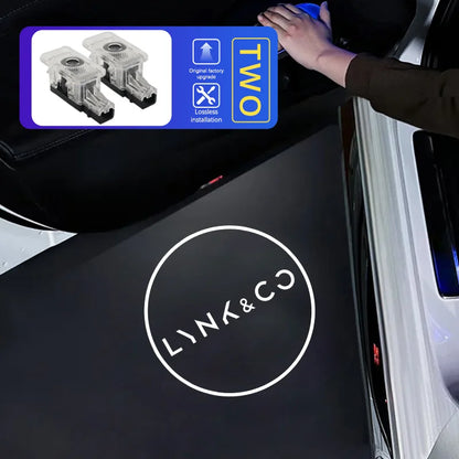 Led Car Door Logo Projector Welcome Light For Lynk&Co 01 02 03 05 09 Car Accessories - Logo F