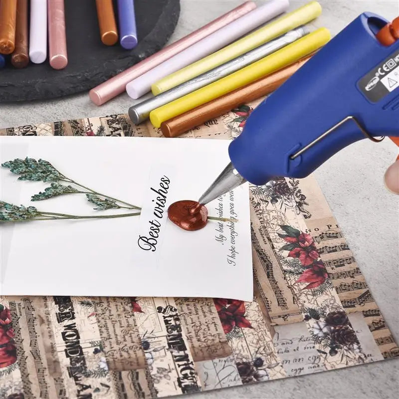 10 Pcs Seal Wax Sticks For Melting Glue Gun Sealing Wax Sticks Wedding Party Invitation Sealing Wax For Fashion Gift Decorati