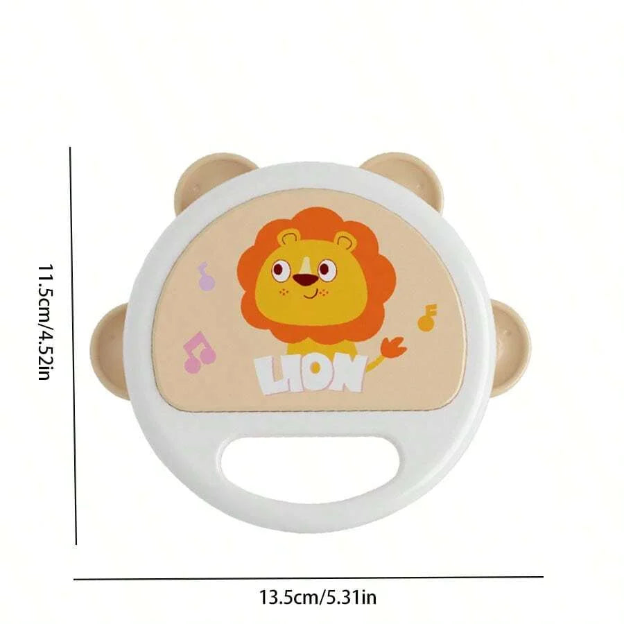 Baby Clapping Tambourine Delicate Tambourines Percussion Instrument Adorable Tambourines Handheld Tambourine Instrument For K