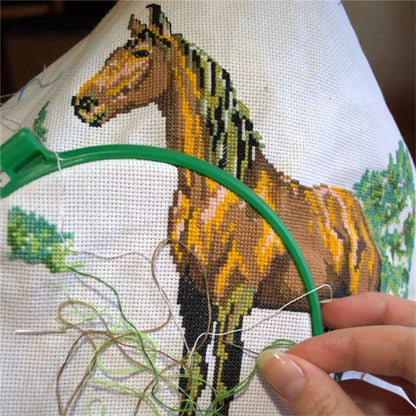 11CT 14CT Aida Cloth 30x30cm 30x45cm Cotton Embroidery Cross Stitch Fabric DIY Needlework Sewing Handcraft Cloth For Women Mo
