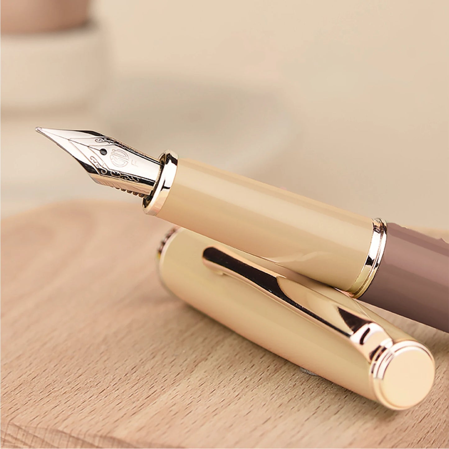 Hongdian 920s fountain pen retro high-end calligraphy writing ink pens school office business pen students stationary Xmas gi