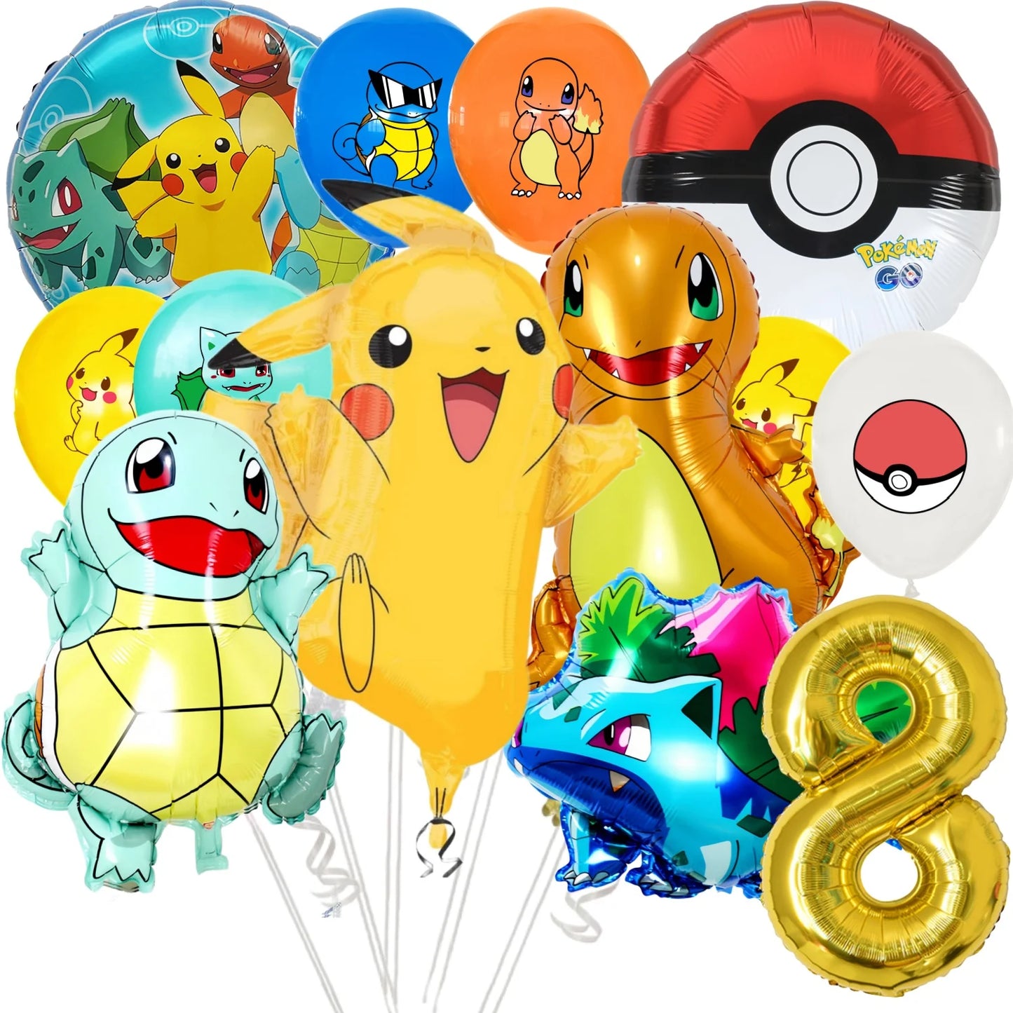 Decoration Pokemon Birthday Party Hats Pikachu Disposable Tableware Tablecloth Cup Plate Napkin Baby Shower Party Favors Poke