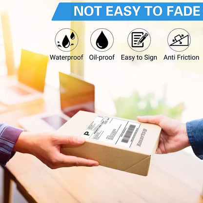 4x6inch Thermal Printer Papers 100x150mm White Labels Sticker For Shipping Labels DHL UPS Express LOGO Barcode For P50/D100/D