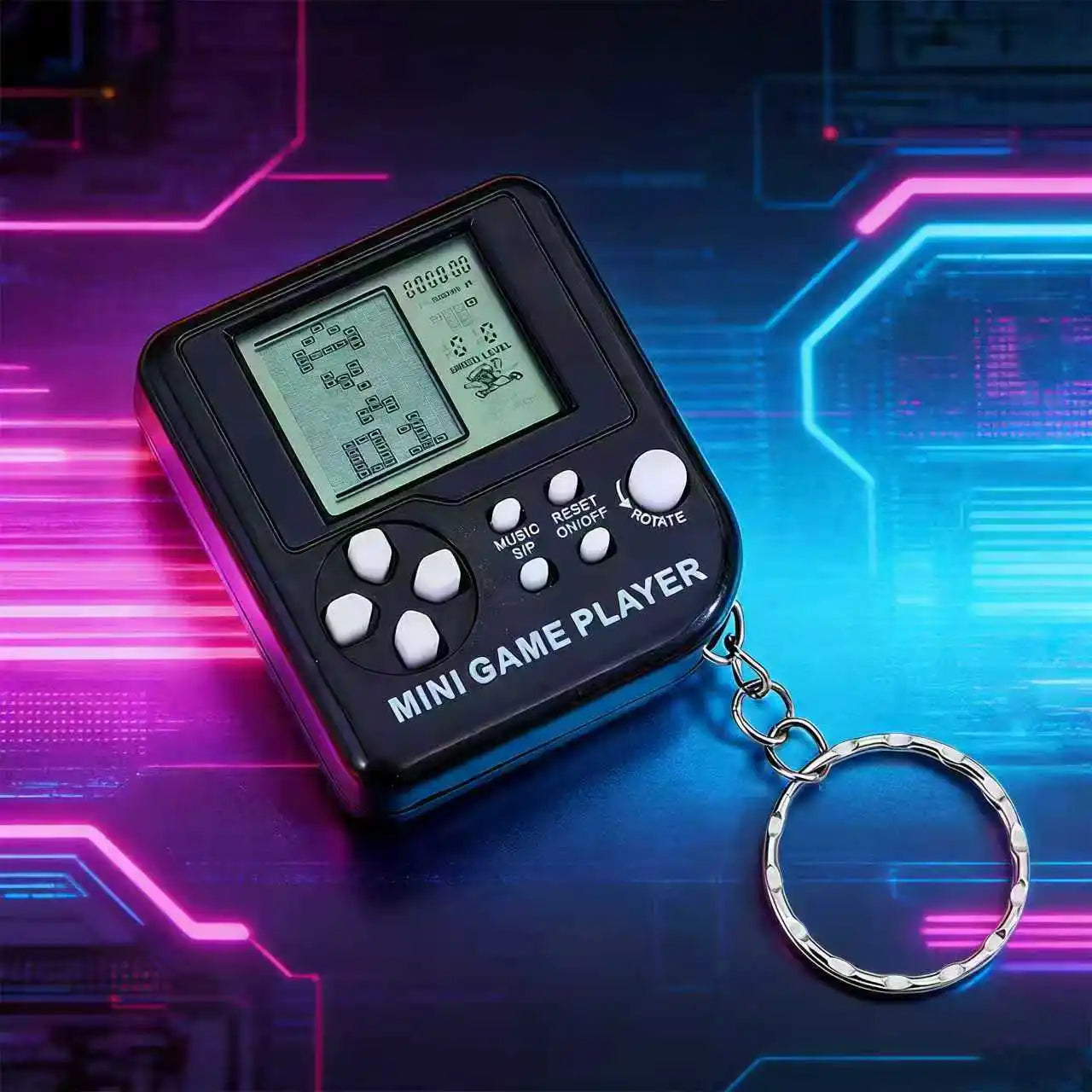 Retro Mini Handheld Game Console Classic Electronic Games Handheld Game Machine Children's Educational Game Console Toy Ide G