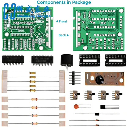 16 Music Sound Box BOX-16 Board 16-Tone Electronic Module DIY Kit Parts Components Soldering Practice Learning Kits for Ardui