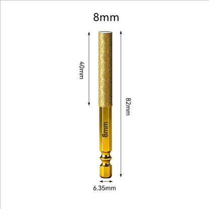 Diamond Core Bits Hex Shank Dry Drilling for Ceramic Tile Granite Marble Hole Saw Tile Cutting Tool Set