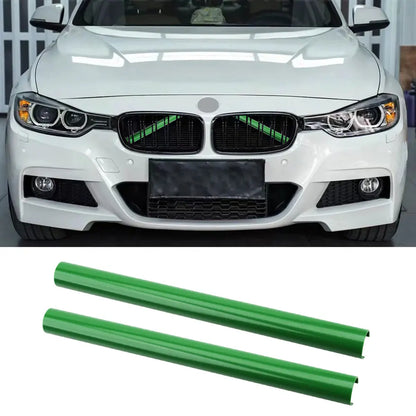 BMW Front Grille Bar V Brace Wrap For BMW 1/2/3/4/5/6 Series X1X2X3X4X5 GT3/5 Garnishing Tube Decorative Trim Molding Fit - g