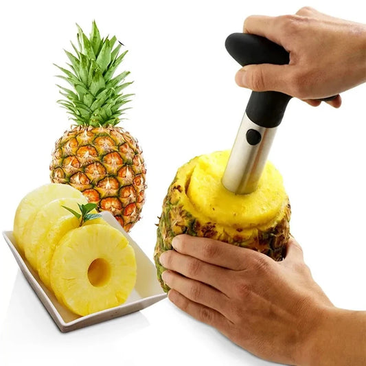 1PCS Spot Stainless Steel Pineapple Peeler Pineapple Corer Slicer Fruit Cutter Easy Slicer Peeler Kitchen Gadget Delivery Fas