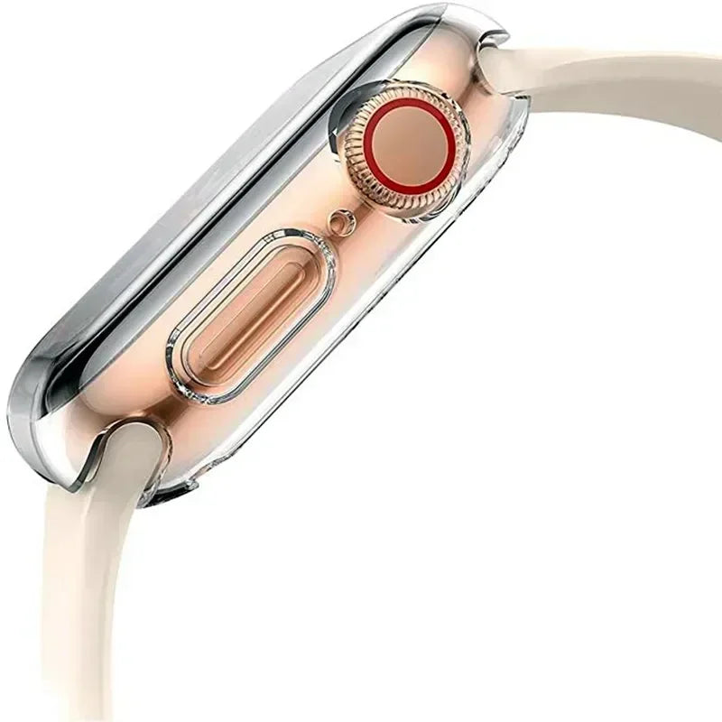 Soft TPU Screen Protector for Apple Watch 10 9 8 45mm 41mm 44mm 42mm 46mm 49mm Full Case Cover for IWatch Ultra 7 SE 6 5 4 3 