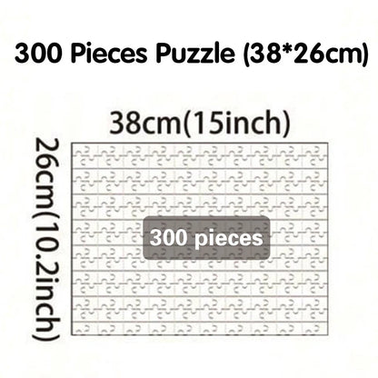 35/300/500/1025pcs Personalized Custom Photo Puzzle Friend Upload Photo For Customized Puzzle Unique Gift For Family Friends 