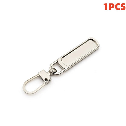 Detachable Zipper Puller Universal Replacement Tab Zippers Head Sliders Repair Kit for Suitcases Bags Clothing DIY Sewing Cra