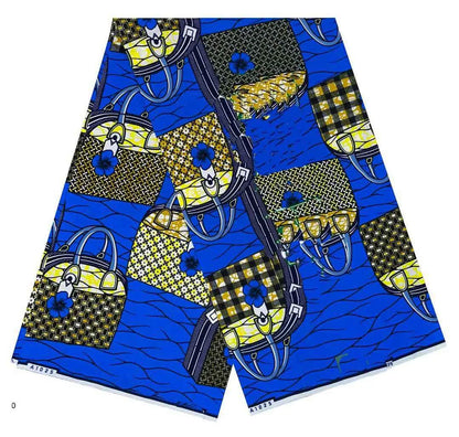2024 6 Yards 100% Cotton Veritable Wax Pagne African Super Real Holland Wax VL Original Batik Lace Dress Dutch Loincloth