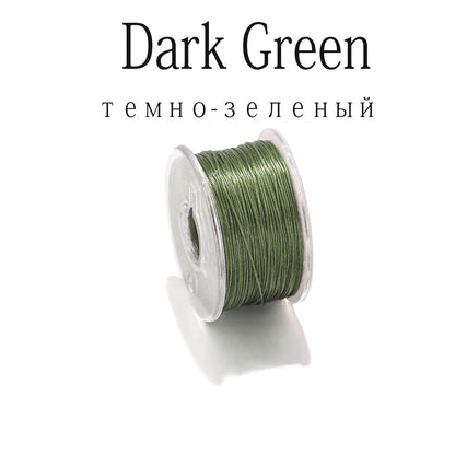 50Yards Nylon Bead Thread Nonelastic Beading Threads Seed Beads Cord Thread for DIY Bracelets Necklace Jewelry Making Supplie