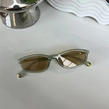 Vintage Small Frame Women's Kitten Glasses High-end Sunglasses Woman Luxury Brands Original Lunettes Femmes 802346