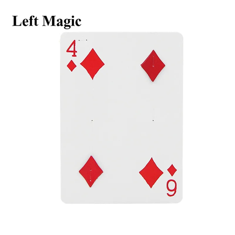 Fantastic 4 to 6 Moving Point magic tricks Close Up Card Magic Professional Magician Trick Magic Tool Magic Prop