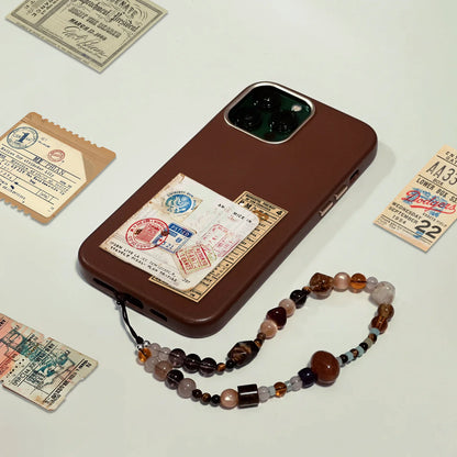 50 Pcs Aesthetics Vintage Letterhead Stickers Stub Stickers for Scrapbook Junk Journal Water Bottle Laptop Phone