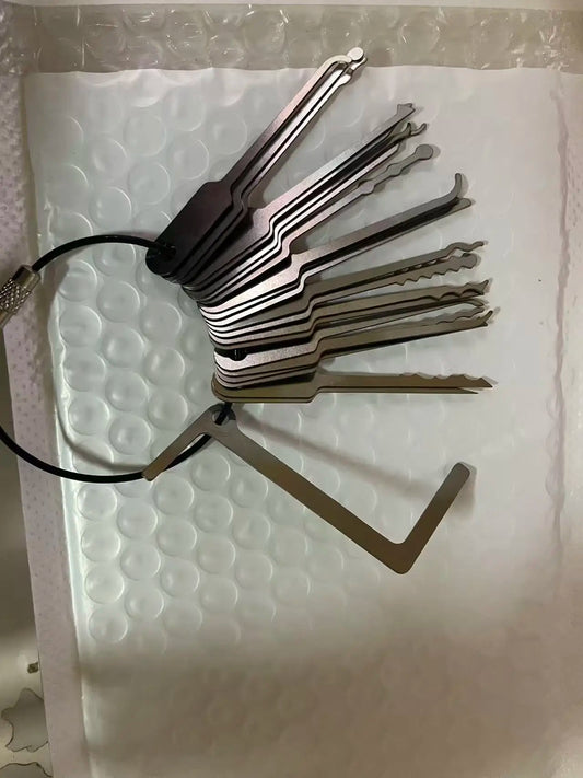22IN1 Full Set Universal Wrench Suitable Tool Portable Tool for Unlocking Doors Use Opening Doors When Keys Are Forgotten