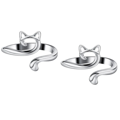2pcs Adjustable Knitting Crochet Loop Ring Knittied Yarn Guide Finger Faster Holder Thimble Crocheters Thread Ring Sewing Too