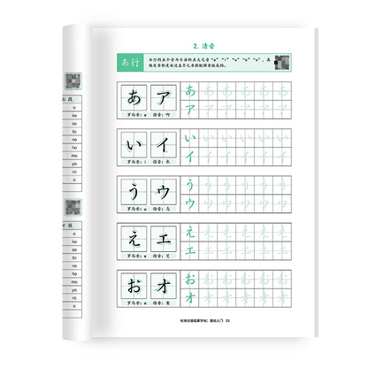 Japanese Calligraphy Starter Kit - Katakana & Kanji Copybook,50Tones Practice, Essential for Children Adults,Beginner Friendl
