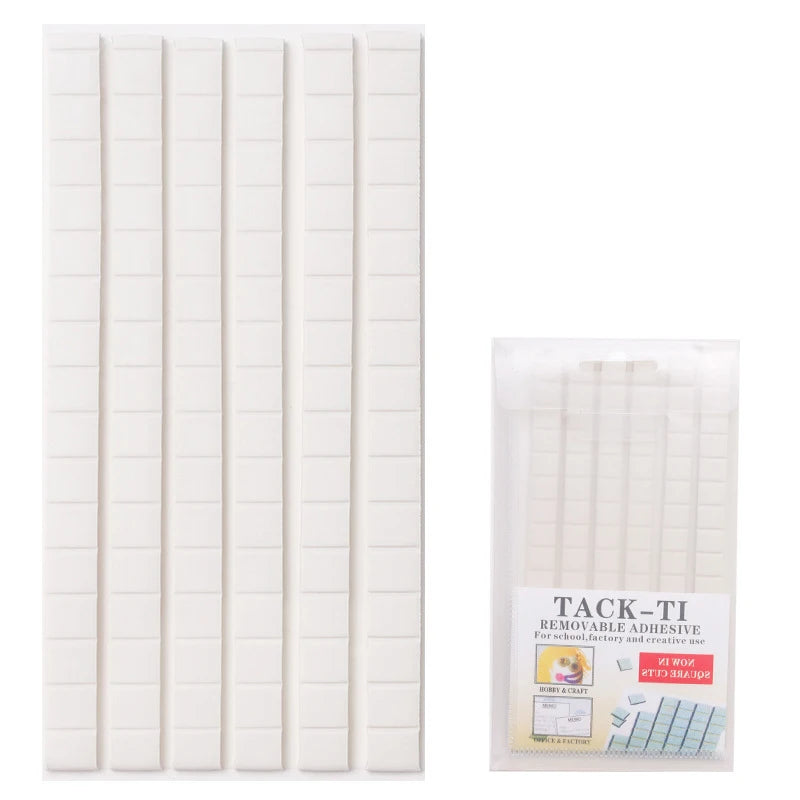 288 pieces Sticky, wall safety adhesive Poster putty Removable and reusable mounting putty for hanging pictures and decoratin