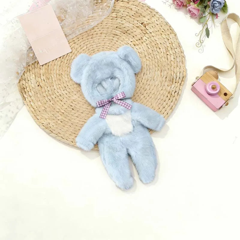 20cm Baby Dolls Clothes for DIY Toy Doll Accessories Suitable For 8inch Doll Sweater Jumpsuit Reborn Doll Clothes Accessories